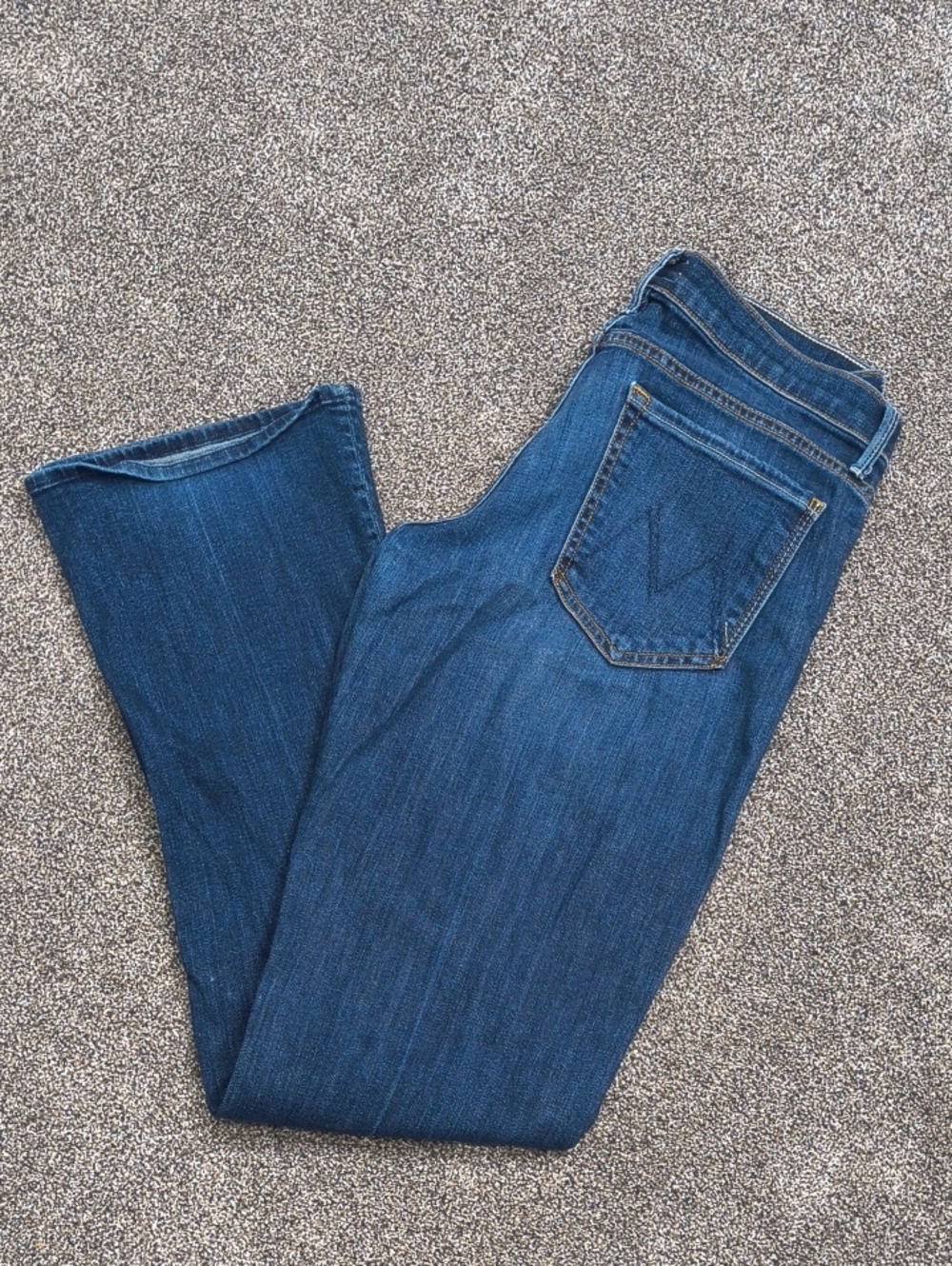 Mother Runaway Skinny Flare Jeans